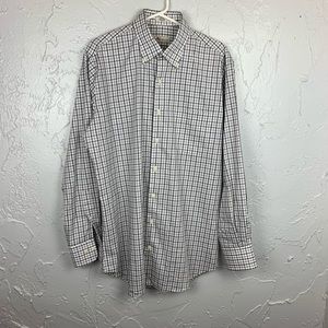 Peter Millar Plaid Men’s Long Sleeve Button Down